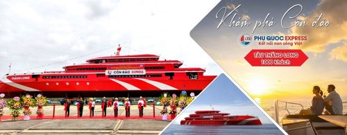 CHÍNH THỨC: KHAI TRƯƠNG SIÊU TÀU CAO TỐC THĂNG LONG 1000 CHỖ VŨNG TÀU  CÔN ĐẢO