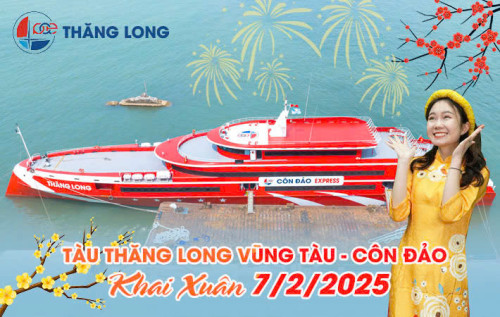 Lịch Vận Hành Tuyến Vũng Tàu - Côn Đảo và Ngược Lại Từ 07/02/2025